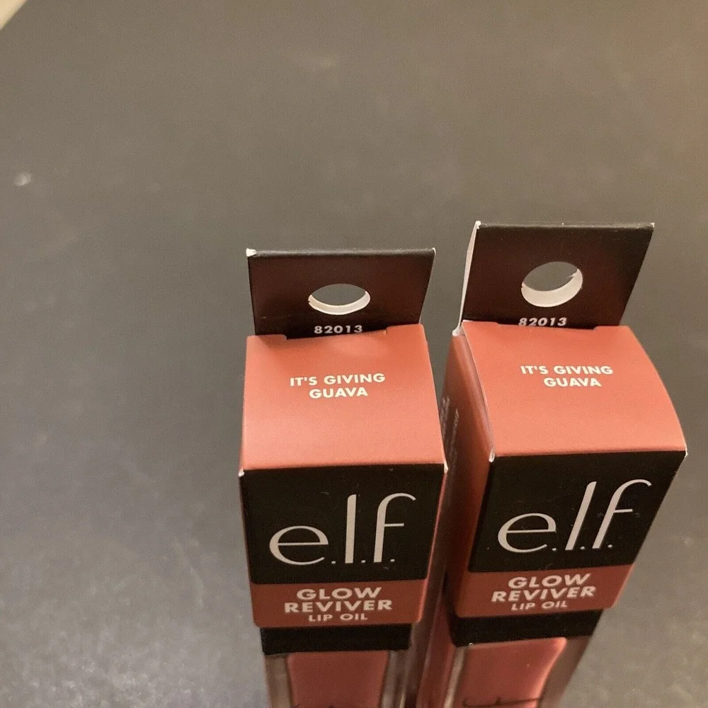 2x e.l.f. Glow Reviver Lip Oil Hydrating Tinted Lip Oil with Jojoba Avocado Oil‎